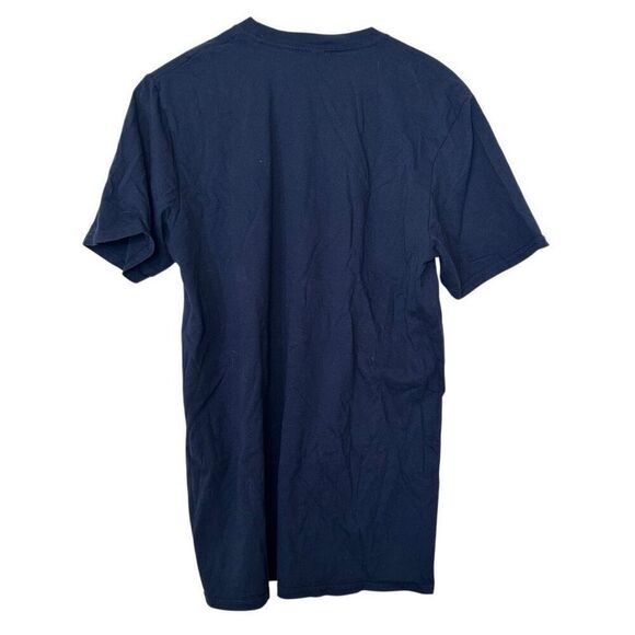 TeePublic My Patronus Is A Boxer Dog Graphic Navy White T-Shirt Size Medium - Picture 3 of 3